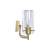 Wall Lamp DKD Home Decor Crystal Golden Metal 220 V 50 W (41 x 17 x 24 cm)