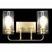 Lampa ścienna DKD Home Decor Szkło Złoty Metal 220 V 50 W (41 x 17 x 24 cm)