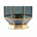 Tischlampe DKD Home Decor Kristall Blau Gold 220 V Messing 50 W (18 x 19 x 29 cm)