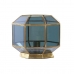 Stolní lampa DKD Home Decor Sklo Modrý Zlatá 220 V mosaz 50 W Moderní/jazz (29 x 29 x 25 cm)
