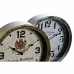 настолен часовник DKD Home Decor Aranysàrga Ezüst színű Fém Kristály Vintage 20,5 x 13,5 x 28 cm (2 egység)