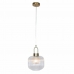 Loftslampe DKD Home Decor Krystal Gylden Metal Gennemsigtig (20 x 20 x 26 cm)