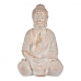 Dekoratív kerti figura Buddha Fehér/Arany Polyresin (24,5 x 50 x 31,8 cm)