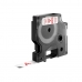 Laminuota juosta etikečių klijavimo aparatams Dymo D1 45015 12 mm LabelManager™ Balta Raudona Juoda (5 vnt.)