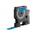 Lamineret tape til mærkningsmaskiner Dymo D1 45016 12 mm LabelManager™ Blå Sort (5 enheder)
