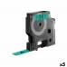 Cinta Laminada para Rotuladoras Dymo D1 45019 12 mm LabelManager™ Verde Negro (5 Unidades)