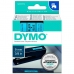 Laminēta lente iekārtu marķēšanai Dymo D1 40916 9 mm LabelManager™ Melns Zils (5 gb.)