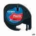 Gelamineerde Tape voor Labelmakers Dymo 91203 12 mm LetraTag® Zwart Rood (10 Stuks)