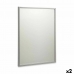 Oglindă de perete 50 x 70 cm Argintiu Lemn MDF (2 Unități)