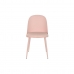 Jedálenská stolička DKD Home Decor Ružová 45 x 46 x 81 cm