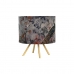 Pantalla de Lámpara DKD Home Decor Algodón Pavo real (36 x 36 x 25 cm)