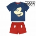 Fiú Nyári Pizsamát Mickey Mouse 73457 Tengerészkék