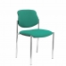 Καρέκλα υποδοχής Villalgordo P&C BALI456 Απομίμηση Δέρματος Σμαραγδένιο Πράσινο