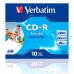 CD-R Verbatim Wide Inkjet Printable 10 enheter 700 MB 52x