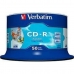 CD-R Verbatim AZO Wide Inkjet Printable 50 antal 700 MB 52x