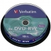 DVD-RW Verbatim    10 Unidades Preto 4,7 GB 4x (10 Unidades)