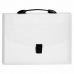 Document Holder Briefcase Black Transparent A4 (25 x 3 x 33 cm) (12 Units)