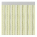 Gordijn Acudam Brescia Deuren Geel Buitenkant PVC Aluminium 90 x 210 cm