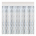 Záclona Acudam Marina Dvere Viacfarebná Exteriér PVC Aluminium 90 x 210 cm