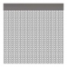 Függöny Acudam Cadaques Ajtók Ezüst színű Külső PVC Alumínium 90 x 210 cm
