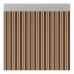 Vorhang Acudam Ferrara Türen Braun Elfenbein Undurchsichtig Außenbereich PVC Aluminium 90 x 210 cm