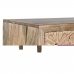 Sivupöytä DKD Home Decor Luonnollinen Mangopuu Koivu (160 x 45 x 85 cm)