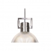 Loftslampe DKD Home Decor Sort Sølvfarvet Metal Krystal 25,4 x 25,4 x 35,5 cm (2 enheder)