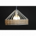 Lampa Sufitowa DKD Home Decor 35 x 35 x 22 cm Czarny Metal Rattan 50 W (2 Sztuk)