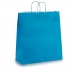 Bolsa de Papel Azul 16 x 57,5 x 46 cm (25 Unidades)