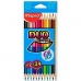 Colouring pencils Maped Duo Color' Peps	 Multicolour 12 Pieces Double-ended (12 Units)