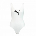 Naisten uimapuku Puma Classic Valkoinen