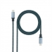 Kabel USB C NANOCABLE 10.01.4100-COMB 50 cm Zelena