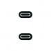 Cabo USB C NANOCABLE 10.01.4101-L150 1,5 m Preto
