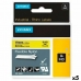 Laminovaná Páska do Tiskárny Štítků Rhino Dymo ID1-19 19 x 3,5 mm Černý Žlutý Samolepící (5 kusů)