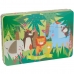 Barnepuslespill Apli Jungle 24 Deler 48 x 32 cm