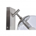 Zidna svjetiljka DKD Home Decor 25W Kristal Srebrna Metal 220 V (20 x 25 x 27 cm)