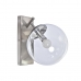 Fali Lámpa DKD Home Decor 25W Kristály Ezüst színű Fém 220 V (20 x 25 x 27 cm)