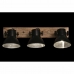 Vegglampe DKD Home Decor Metall Treverk av mangotre 50 W Loft 220 V 64 x 18 x 27 cm
