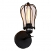 Nástenná Lampa EDM Vintage 11 x 16 x 32 cm Čierna Kov 220-240 V 60 W