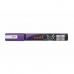 Liquid chalk marker Uni-Ball PWE-5M Violet (6 Pieces)