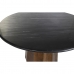 Valgomojo stalas DKD Home Decor Juoda Ruda Marmurą Mango mediena 120 x 120 x 76 cm