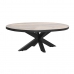 Olohuoneen pöytä DKD Home Decor Luonnollinen Metalli Mangopuu 130 x 70 x 45 cm