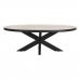 Olohuoneen pöytä DKD Home Decor Luonnollinen Metalli Mangopuu 130 x 70 x 45 cm