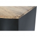 Sofabord DKD Home Decor Sort Jern Mangotræ 120 x 45 x 45 cm