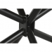 Ruokapöytä DKD Home Decor Luonnollinen Musta Metalli Mangopuu 200 x 100 x 76 cm