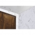 Puhvetkapp DKD Home Decor Valge Tumepruun Mangopuit 150 x 40 x 80 cm