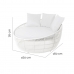 Sun-lounger Dido 160 x 160 x 76 cm Circular White