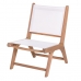 Záhradná stolička Nina 50 x 64 x 75 cm Biały Drewno akacjowe