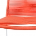 Záhradná stolička Antea 57 x 61 x 90 cm Červená Lano
