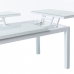 Mesa de Comedor Agnes 120 x 60 x 48,5 cm Aluminio